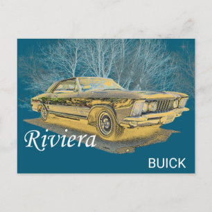 Klassischer Buick Riviera Postkarte