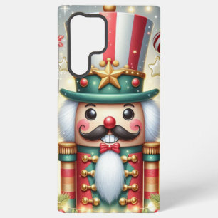 Klassischer, bunter, skurriler Weihnachtsknacker Samsung Galaxy Hülle