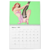 Klassischer Button-Oben Kalender 2015 (Feb 2027)
