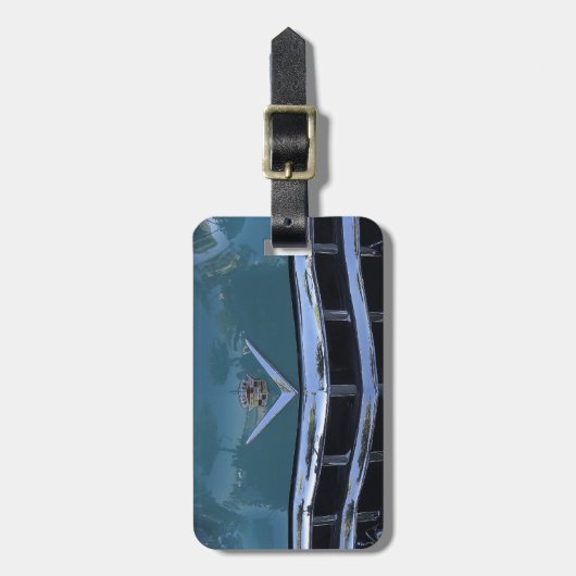 Klassischer Cadi Gepäckanhänger (Vorderseite vertikal)