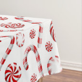 Klassischer Candy Cane Car Tischdecke (Beispiel)