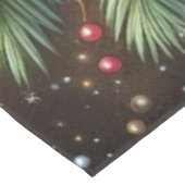 Klassischer Candy Cane/Pfefferminz Weihnachtsgrün Tischdecke (Schrägansicht)