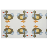 Klassischer Cartoondodo-Vogel Stoff (Fat Quarter (45,7 x 55,9 cm))