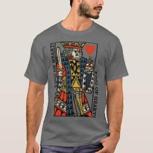 Klassischer Charakter des Spielens des Herzens 1 T-Shirt
