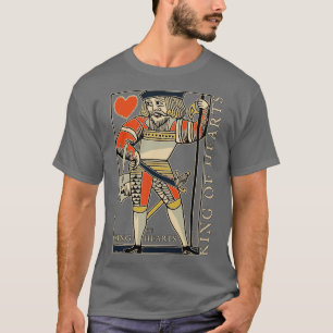 Klassischer Charakter des Spielens des Herzens T-Shirt