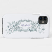 Klassischer Cherub individuell anpassbare iPhone-H Case-Mate iPhone Hülle (Rückseite (Horizontal))