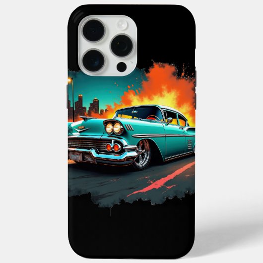 Klassischer Chevy Street Art iPhone-Hülle Case-Mate iPhone Hülle (Rückseite)