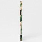 Klassischer Chic Helleborus Kunstvoll Zeichnend iPhone Hülle (Rechte Seite)