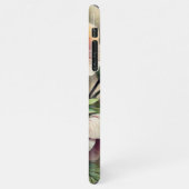 Klassischer Chic Helleborus Kunstvoll Zeichnend iPhone Hülle (Linke Seite)