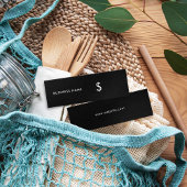 Klassischer Chic Moderne stilvolle Schwarz-weiße P