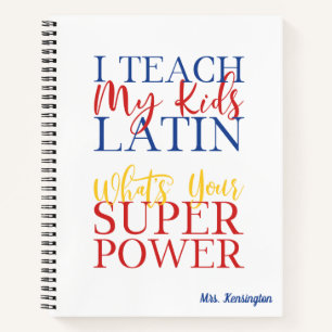 Klassischer Christlicher Mama-Lehrer Notizblock