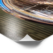 Klassischer Chrome Fotodruck (Ecke)