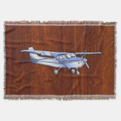 Klassischer Chrome wie Cessna auf Mahogany Decke (Vorderseite)