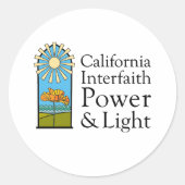 Klassischer Circle Sticker (Vorderseite)