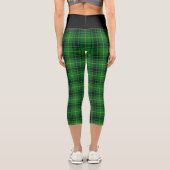 Klassischer Clan Arthur MacArthur Tartan Kariert Capri Leggings (Rückseite)