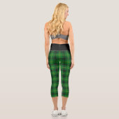 Klassischer Clan Arthur MacArthur Tartan Kariert Capri Leggings (Rückseite)
