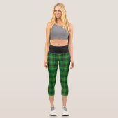Klassischer Clan Arthur MacArthur Tartan Kariert Capri Leggings (Vorderseite)