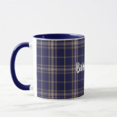 Klassischer Clan-Bäckertartan-karierte Tasse (Links)