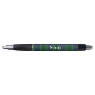 Klassischer Clan Scott Tartan Karo Custom Stift