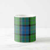 Klassischer Clan Stirling blau und grüner Tartan Kaffeetasse (Mittel)