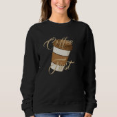 Klassischer Coffee Lover Cozy Hoodie (Vorderseite)