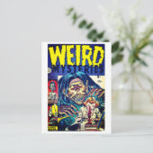 Klassischer Comic Postkarte (Stehend Vorderseite)