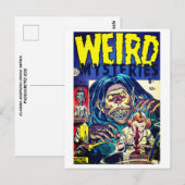 Klassischer Comic Postkarte (Vorne/Hinten)