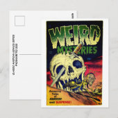Klassischer Comic Postkarte (Vorne/Hinten)