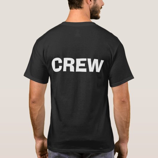 Klassischer Crew-T - Shirt (Rückseite)