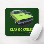 Klassischer Cudas Entwurf Mousepad (Mit Mouse)