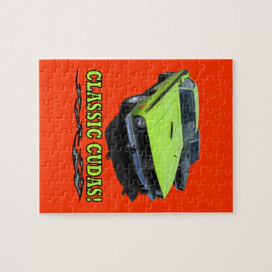 Klassischer Cudas Entwurf Puzzle (Horizontal)