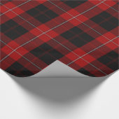 Klassischer Cunningham Tartan-kariertes Geschenkpapier (Ecke)