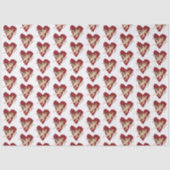 Klassischer Cupido Romantische Moderne Elegante Ho Seidenpapier (Vorderseite)