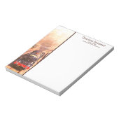 Klassischer Dampflok , GWR King Class, personalisi Notizblock (Rotiert)