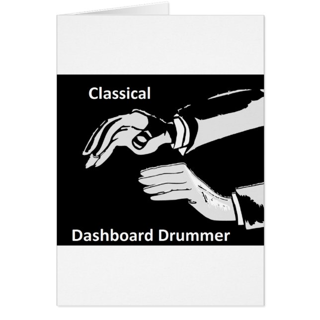 Klassischer Dashboard-Dashboard-Trommler (Vorne)