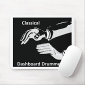 Klassischer Dashboard-Dashboard-Trommler Mousepad (Mit Mouse)