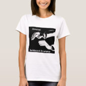 Klassischer Dashboard-Dashboard-Trommler T-Shirt (Vorderseite)