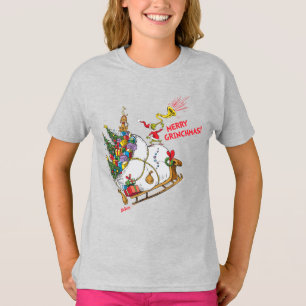Klassischer Der Grinch Fröhliches Grinch-Weihnac T-Shirt