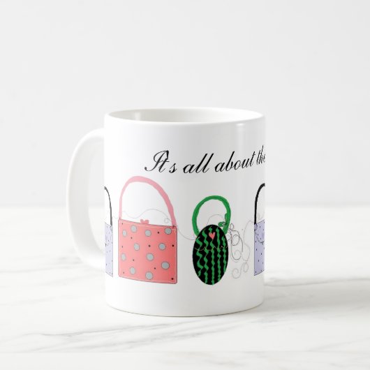 Klassischer Designer sieht aus Kaffeetasse (Vorderseite Links)