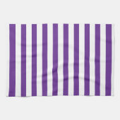 Klassischer dicker, Lila und weiß, horizontal gest Geschirrtuch (Horizontal)