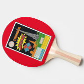 klassischer Donner-Power Tischtennis Schläger (Seitenansicht)