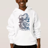 Klassischer Drache scherzt Sweatshirt (Vorderseite)