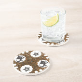 Klassischer Drachenstar Sandstone Untersetzer (Seite)