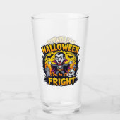 Klassischer Dracula Halloween Fright Glas (Rückseite)