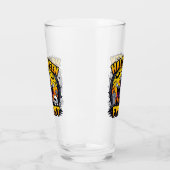 Klassischer Dracula Halloween Fright Glas (Links)