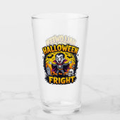 Klassischer Dracula Halloween Fright Glas (Vorderseite)