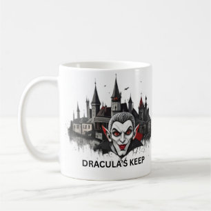 Klassischer Dracula-Vampir-Becher Kaffeetasse