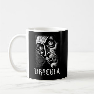Klassischer Dracula Vintage Gothic Vampir Hallowee Kaffeetasse
