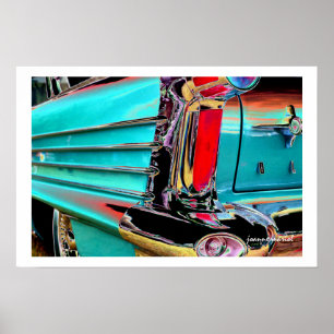 Klassischer Druck des Auto-6 Poster
