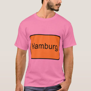 „Klassischer Druck des Ortsnamens“ T-Shirt – Einfa